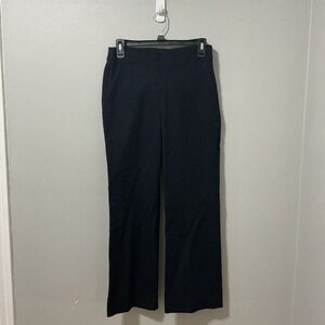 SPANX polished kick flare pants, Navy, M